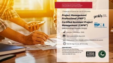 Certificaciones Project Management Professional y Certified Assistant Project Management