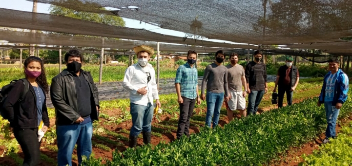 Actividad Práctica de Horticultura en Itá