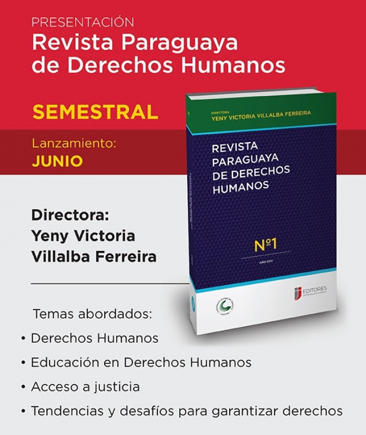 Acto de Presentación de la Revista Paraguaya de Derechos Humanos