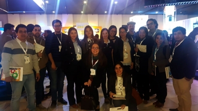 Visita de Estudiantes de Comercio Exterior a la Expo Logística 2018