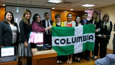 Derecho Columbia participará de Competencia en EE.UU.