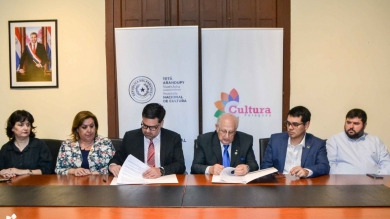 Se firma convenio de Cooperación Interinstitucional con la Secretaria Nacional de Cultura 