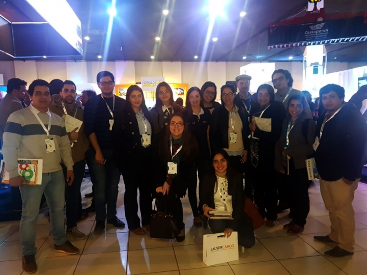Visita de Estudiantes de Comercio Exterior a la Expo Logística 2018