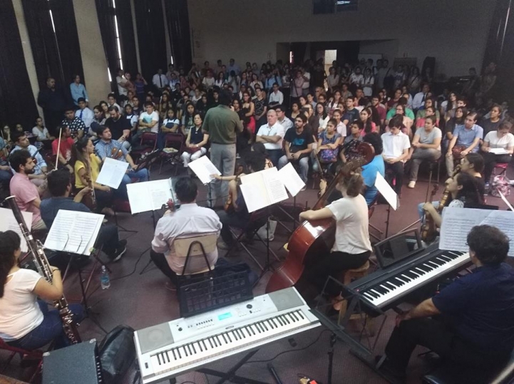 Estudiantes de Turismo y Hotelería visitaron el Bach Collegium de Asunción