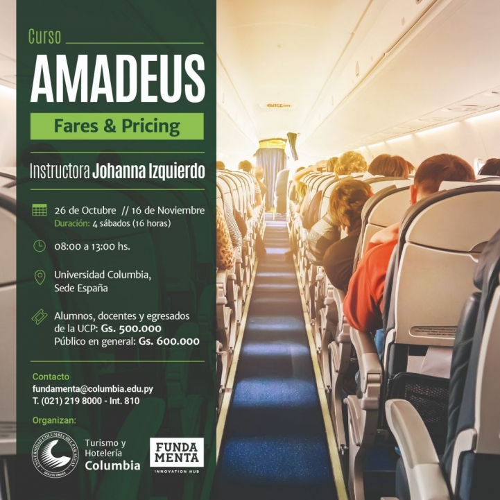 Curso Amadeus Fares &amp; Pricing