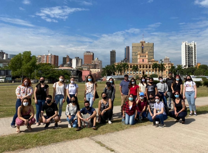 Estudiantes de Turismo y Hotelería realizan Proyecto de Extensión sobre el Patrimonio de Asunción