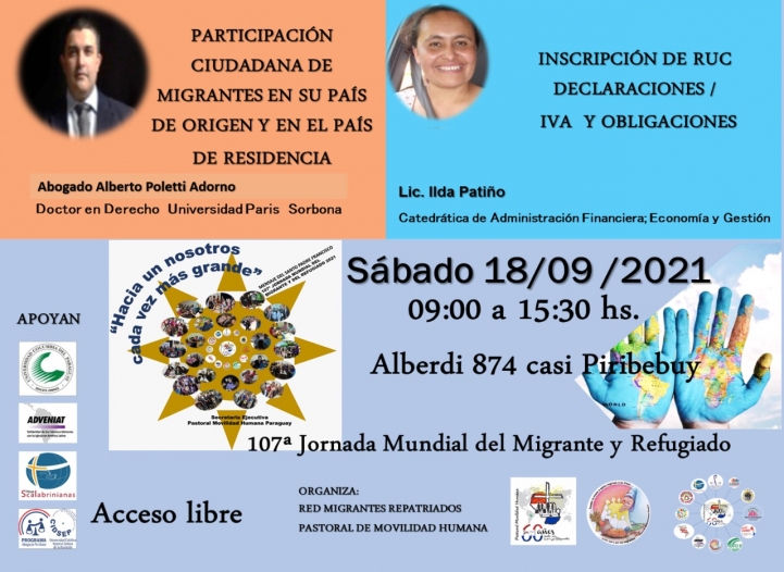 Encuentro de Migrantes y Asistencia Legal de la Universidad.