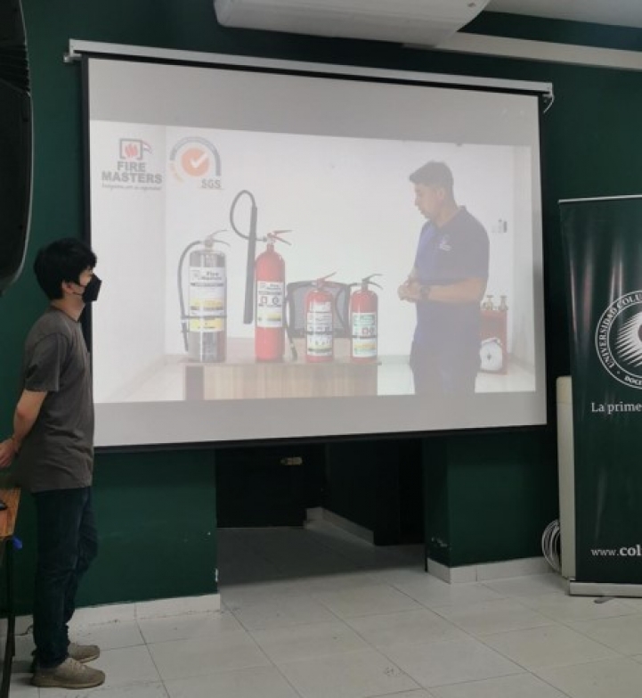 Capacitación sobre el Manejo de Extintores en la Filial de San Lorenzo
