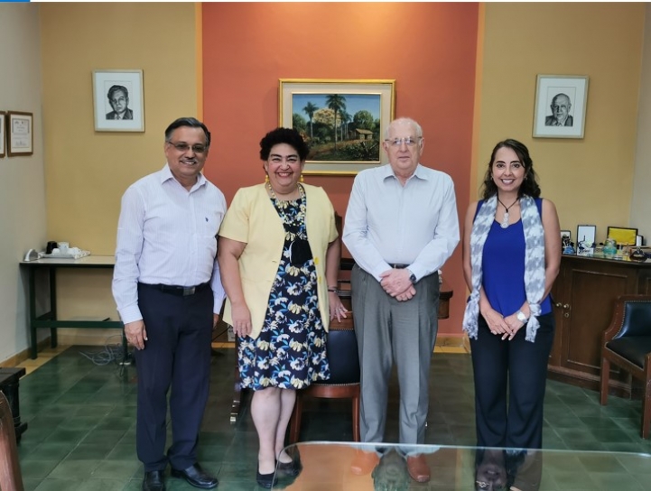 Consultores de la RTI International - USAID/BHA visitan la Universidad Columbia
