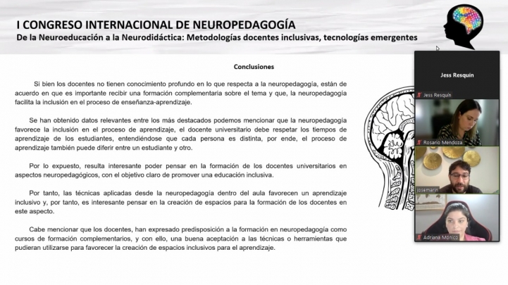  I Congreso Internacional de Neuropedagogía
