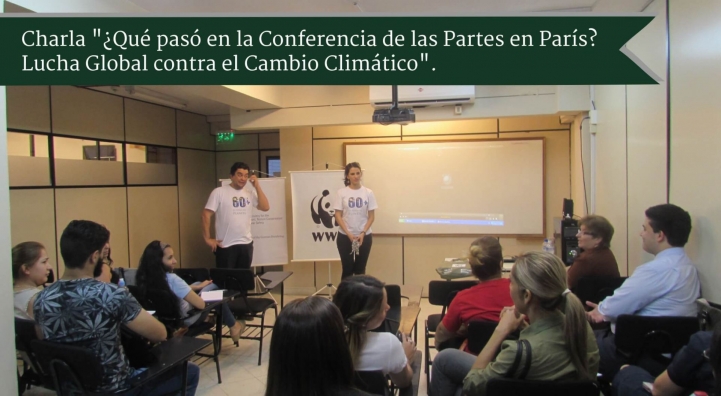Charla con la WWF Paraguay sobre el Cambio Climático