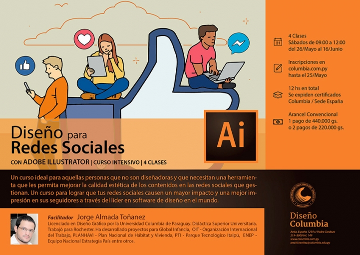 Diseño para Redes Sociales con Adobe Illustrator / CULMINADO
