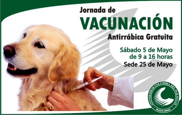 Jornada de Vacunación Antirrábica Gratuita