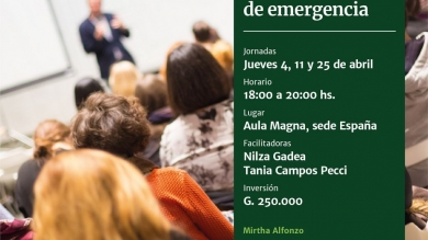 Curso de Atención a Personas con Discapacidad en emergencias